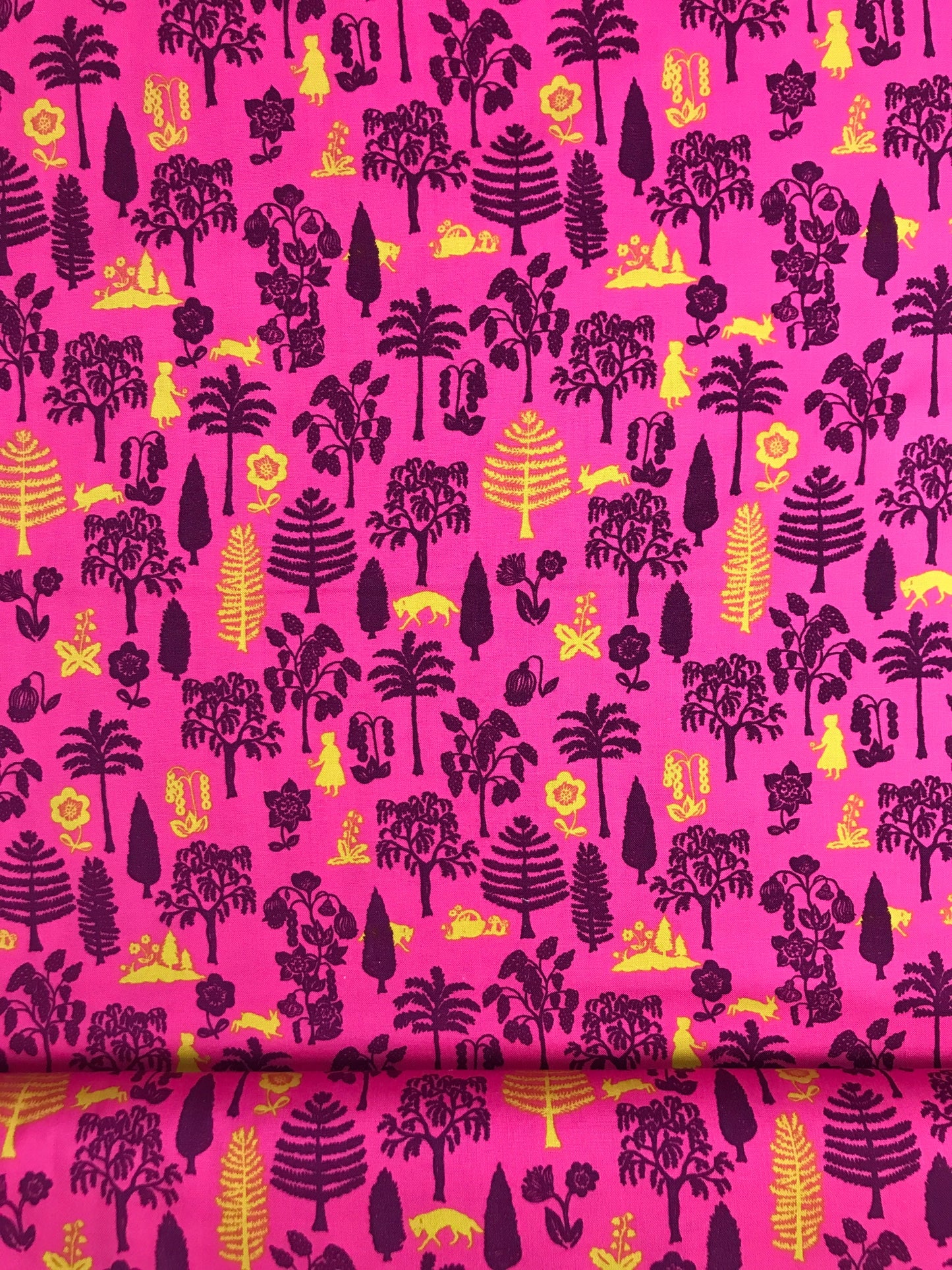 freespirit fabric nathalie lete anna maria horner conservatory woodland walk nearby wolk coral Fabric Fetish