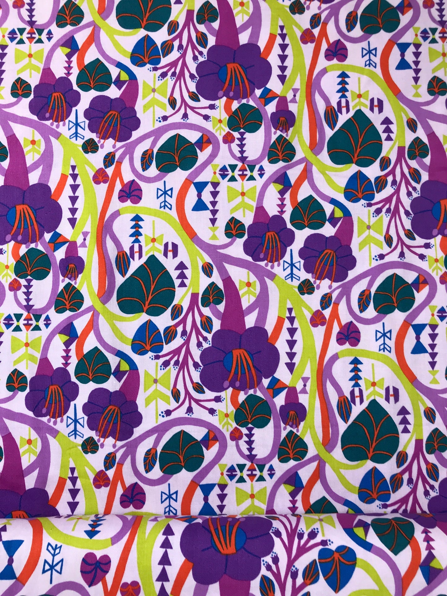 freespirit monika forsberg homeward meander lilac Fabric Fetish