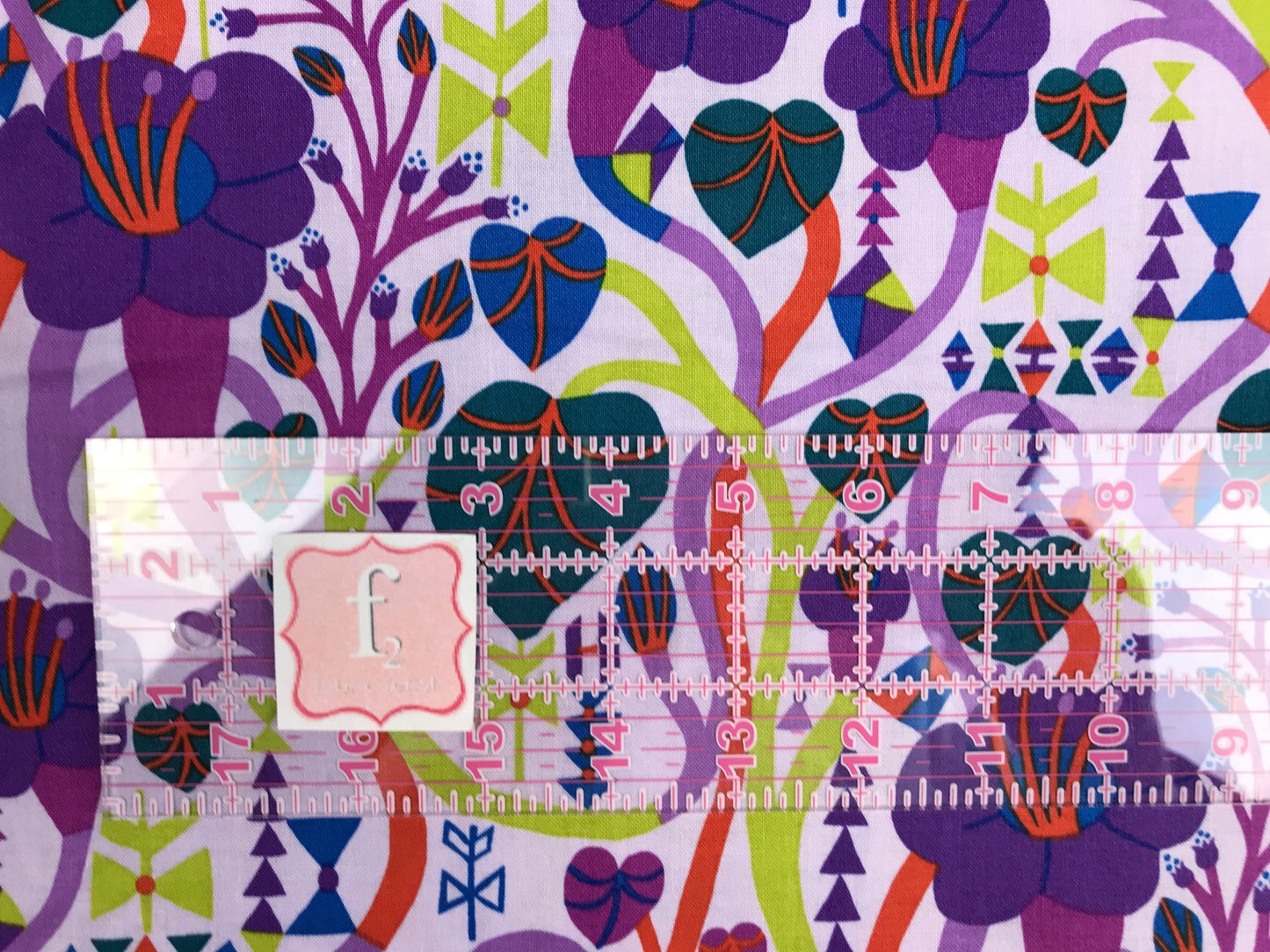 freespirit monika forsberg homeward meander lilac Fabric Fetish