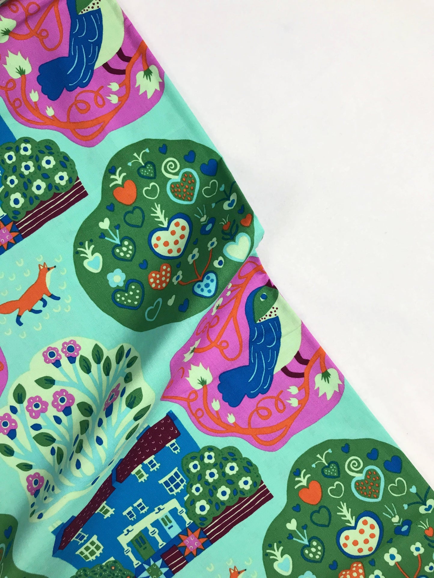 freespirit monika forsberg homeward my block seafoam Fabric Fetish