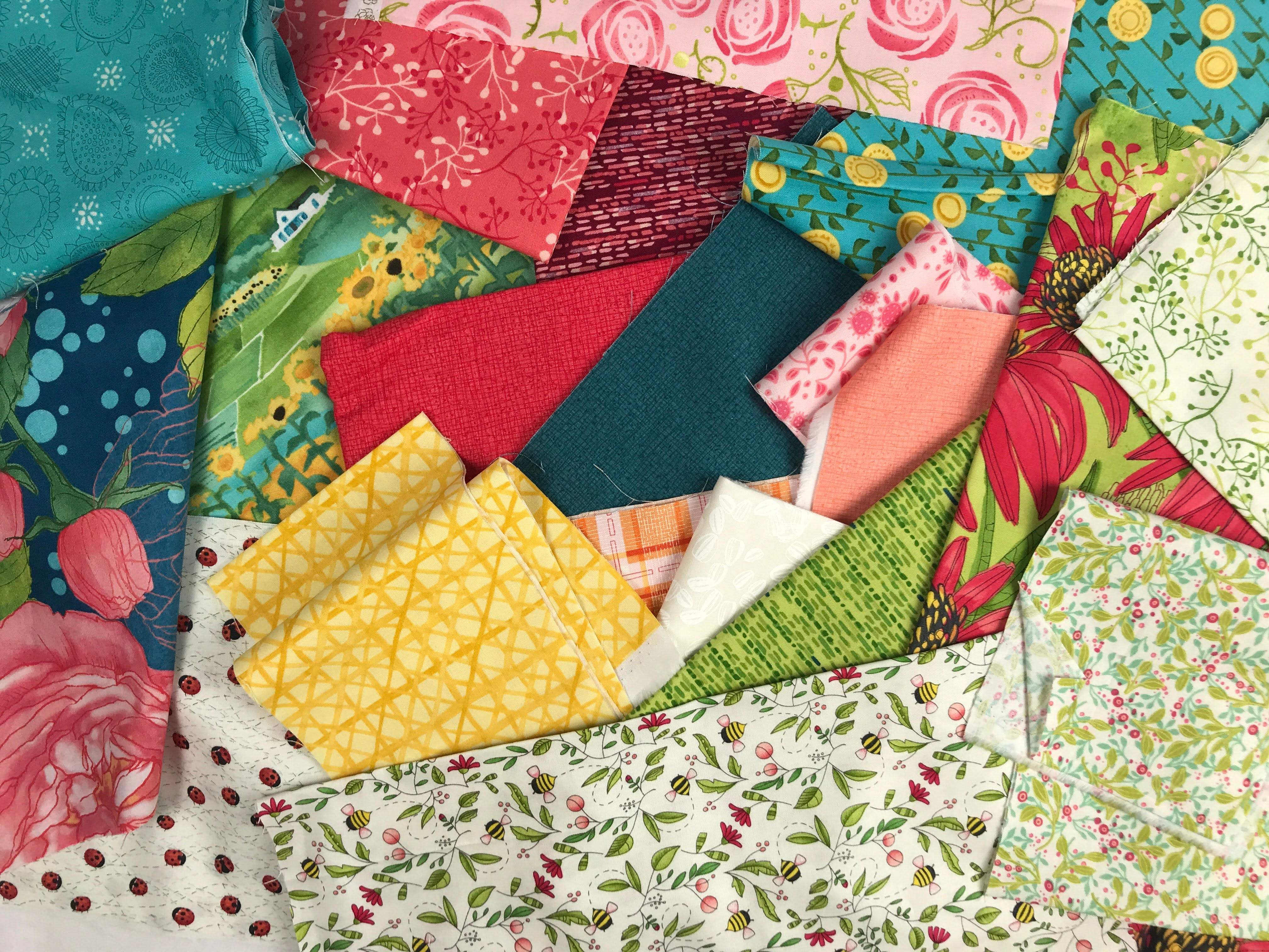 Scrap Bundles, Organic Cotton Fabrics