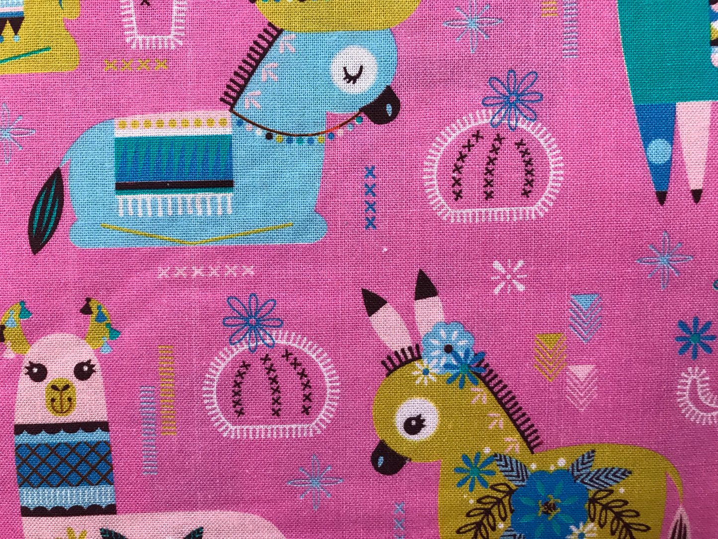 copy of blend fabrics fiesta amigos pink Fabric Fetish
