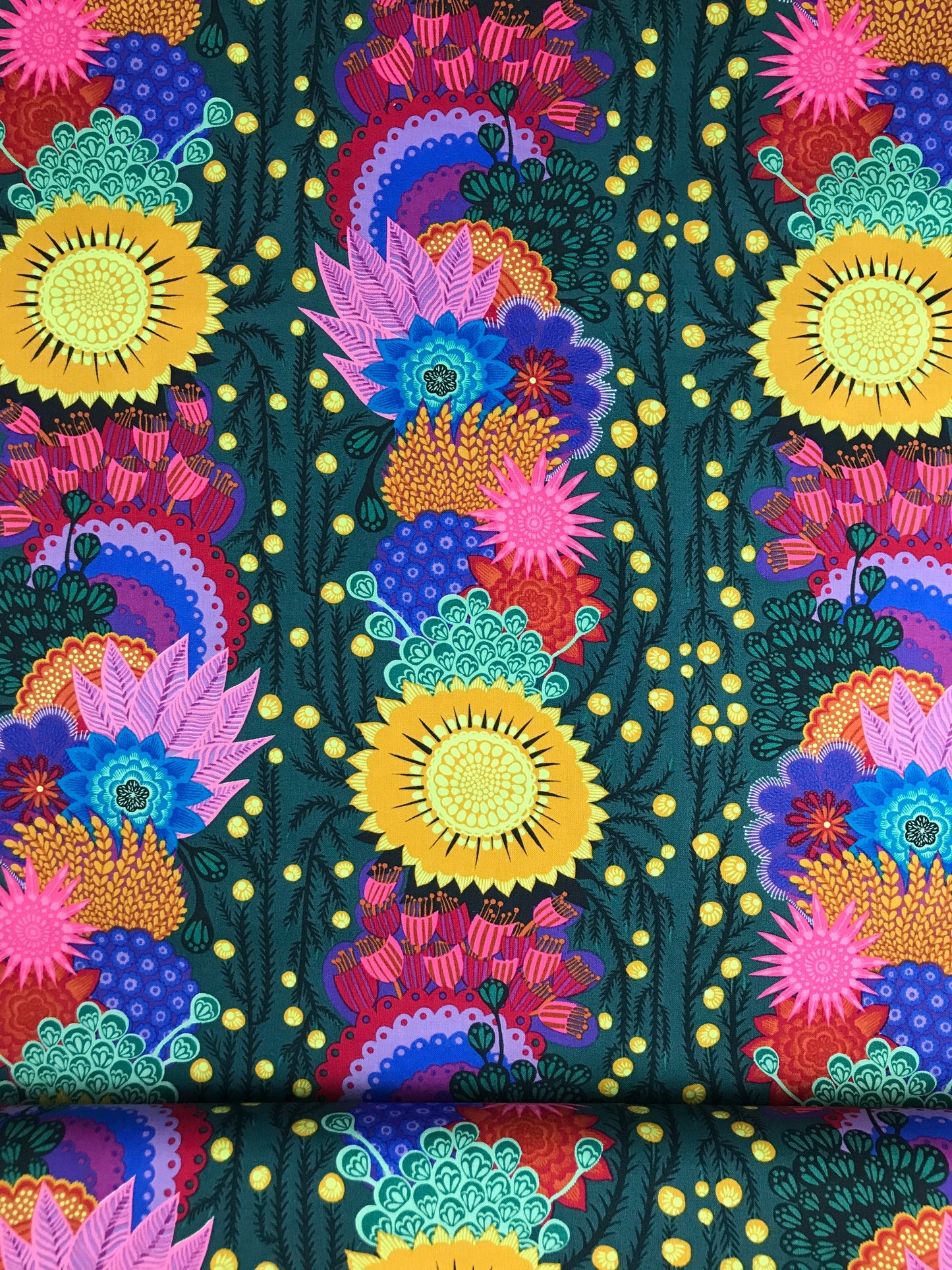 freespirit fabric anna maria horner bright eyes brimming pine Fabric Fetish