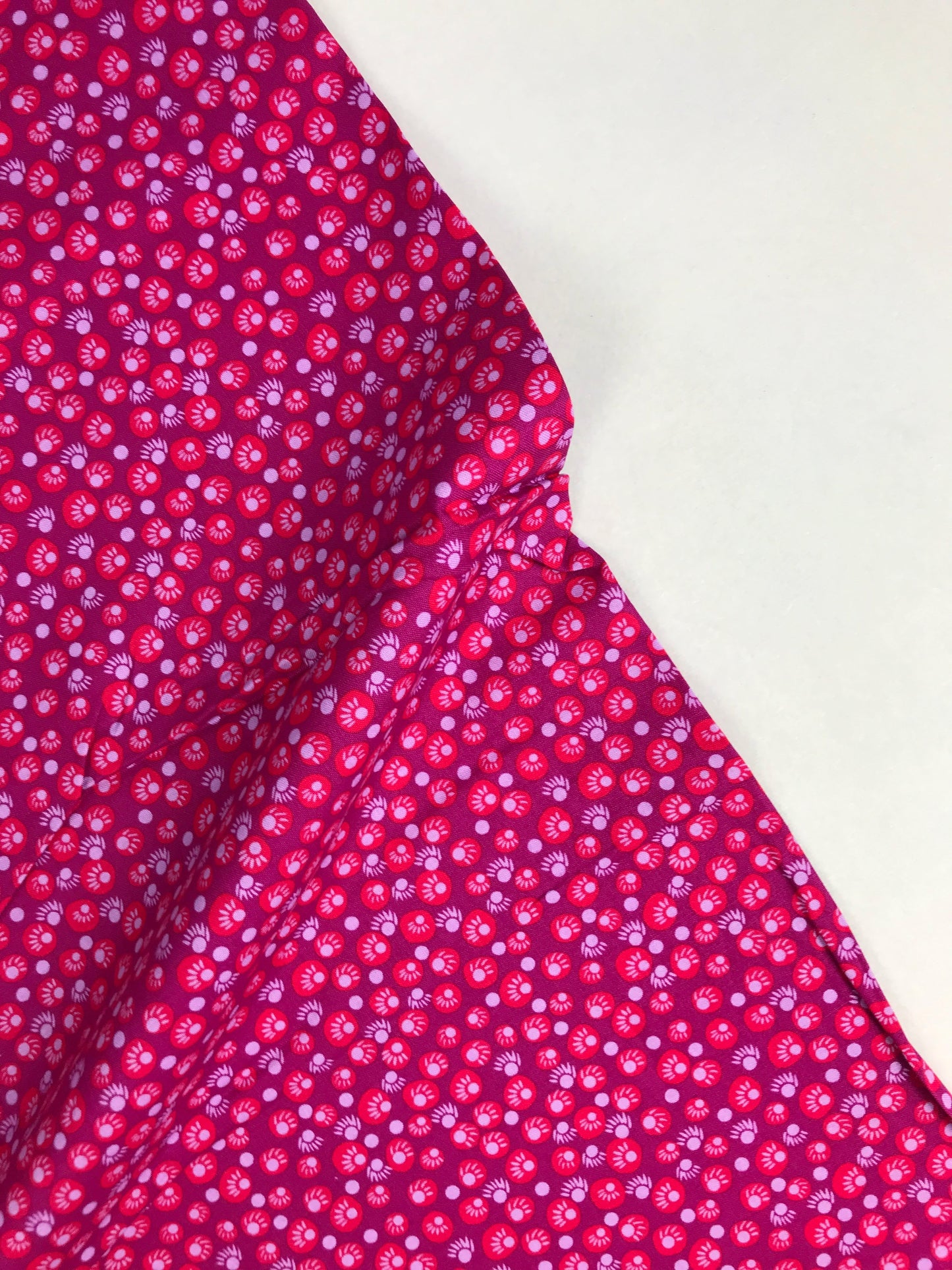 freespirit fabric anna maria horner bright eyes dot your eyes magenta Fabric Fetish