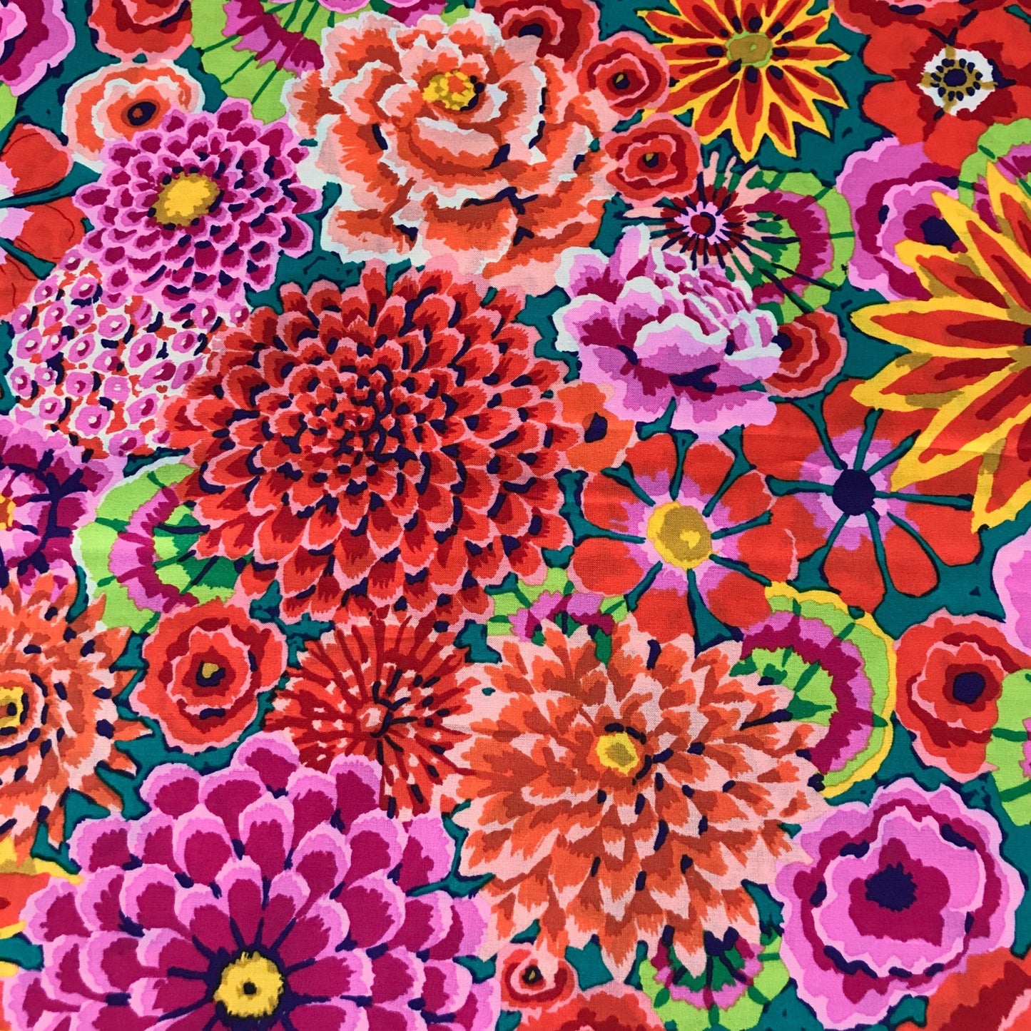 kaffe fassett collective classics collection enchanted red freespirit fabric 100 quilters cotton Fabric Fetish