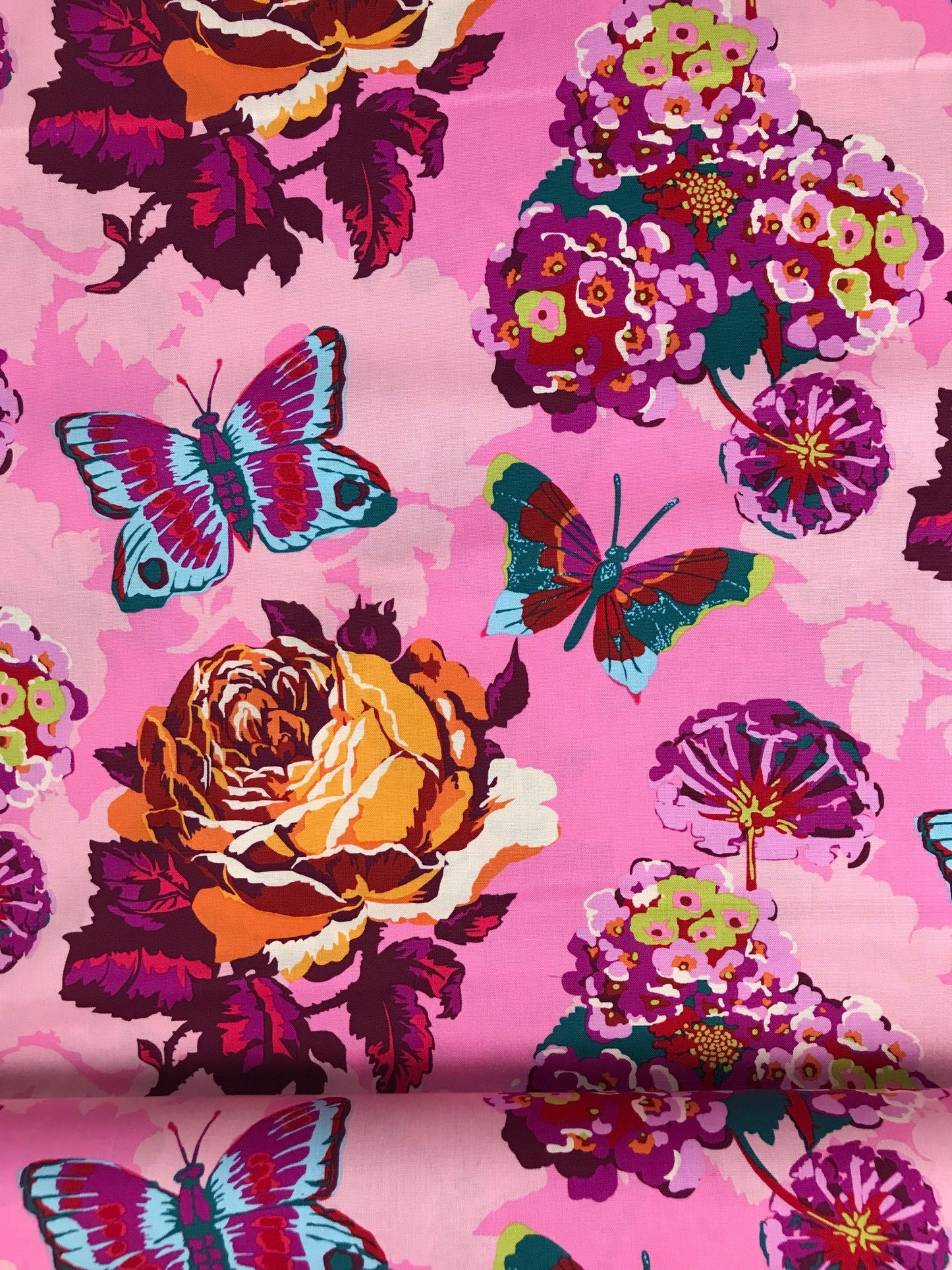 freespirit fabric anna maria horner love always am clippings amethyst Fabric Fetish