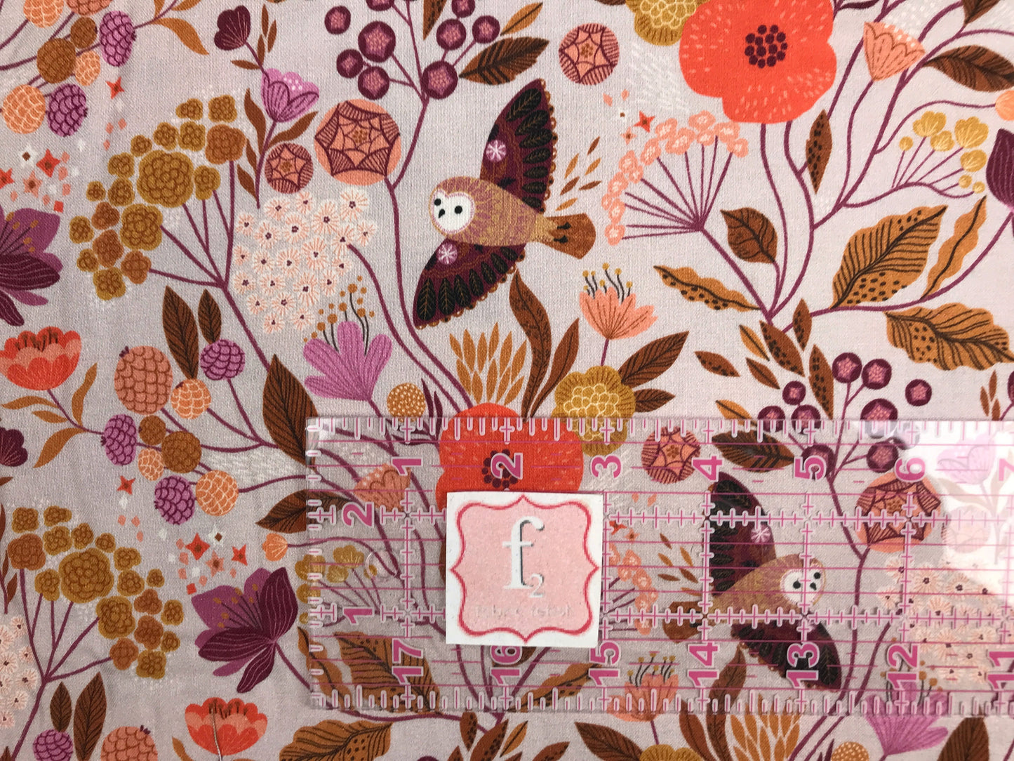dashwood studio wild bethan janine majestic owls quilters cotton wild1922 Fabric Fetish