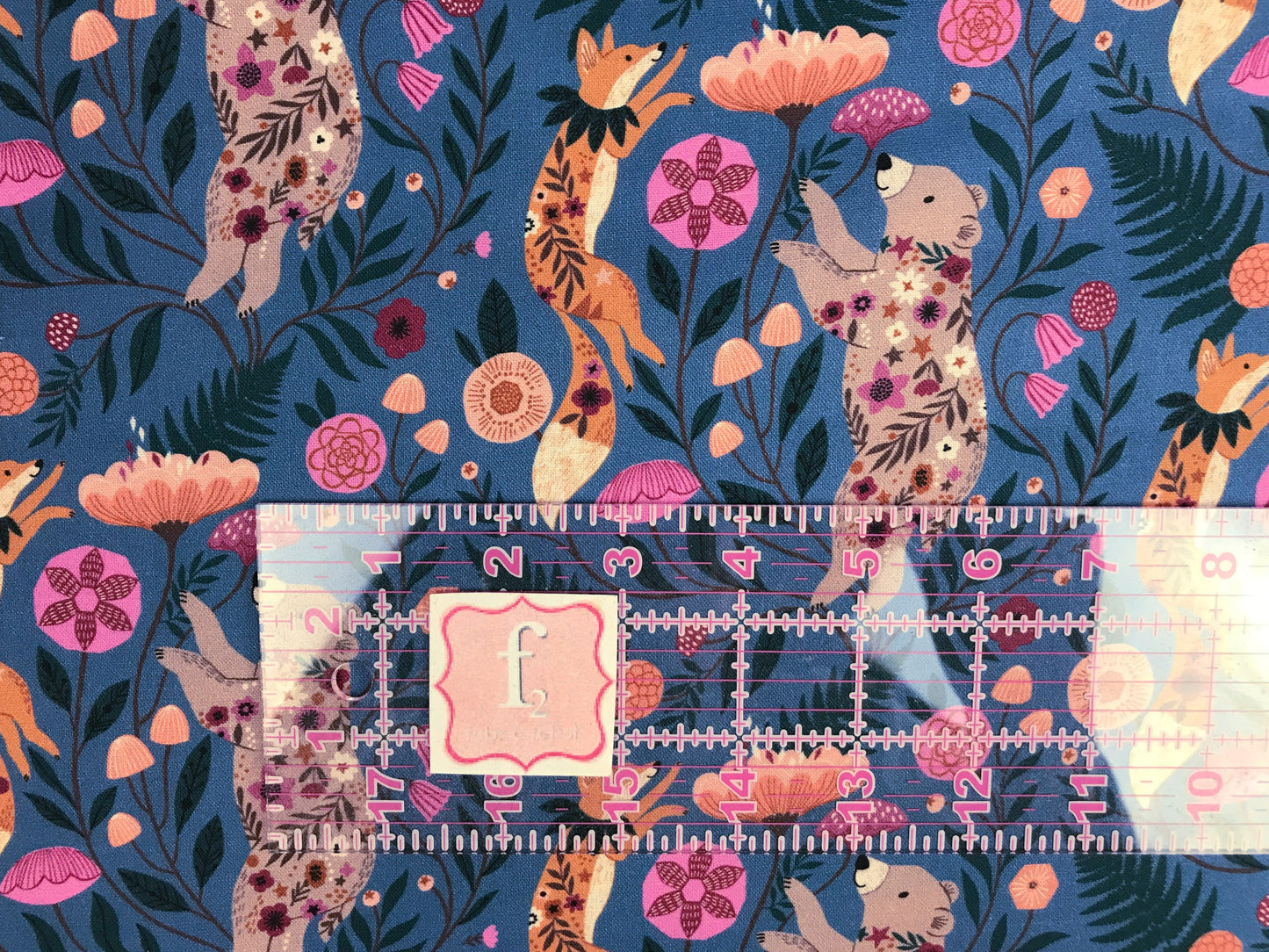dashwood studio wild bethan janine fox and bear quilters cotton wild1923 Fabric Fetish