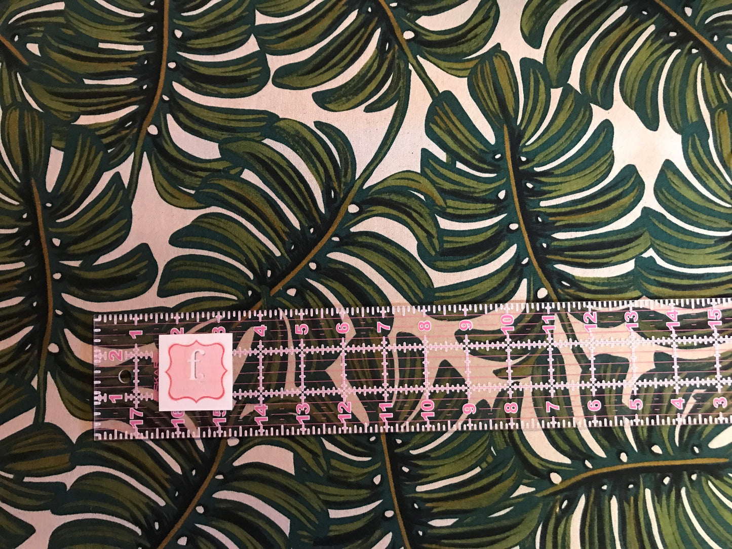 Monstera Natural - Menagerie - Anna Bond - Rifle Paper Co -Cotton + Steel