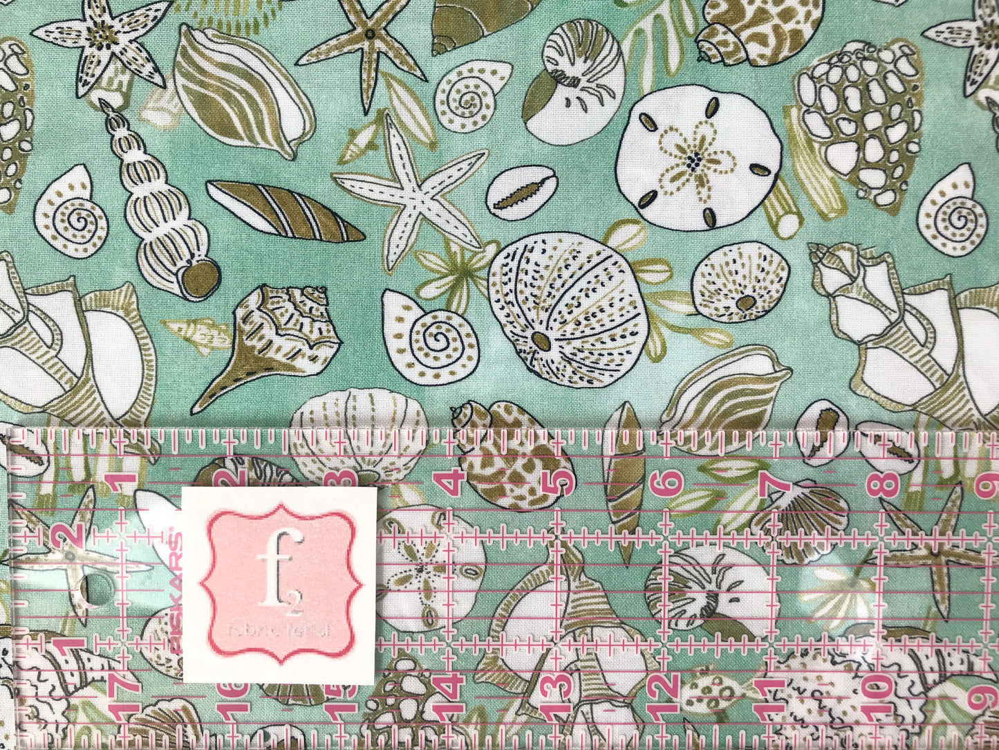 dear stella high seas shells multi Fabric Fetish