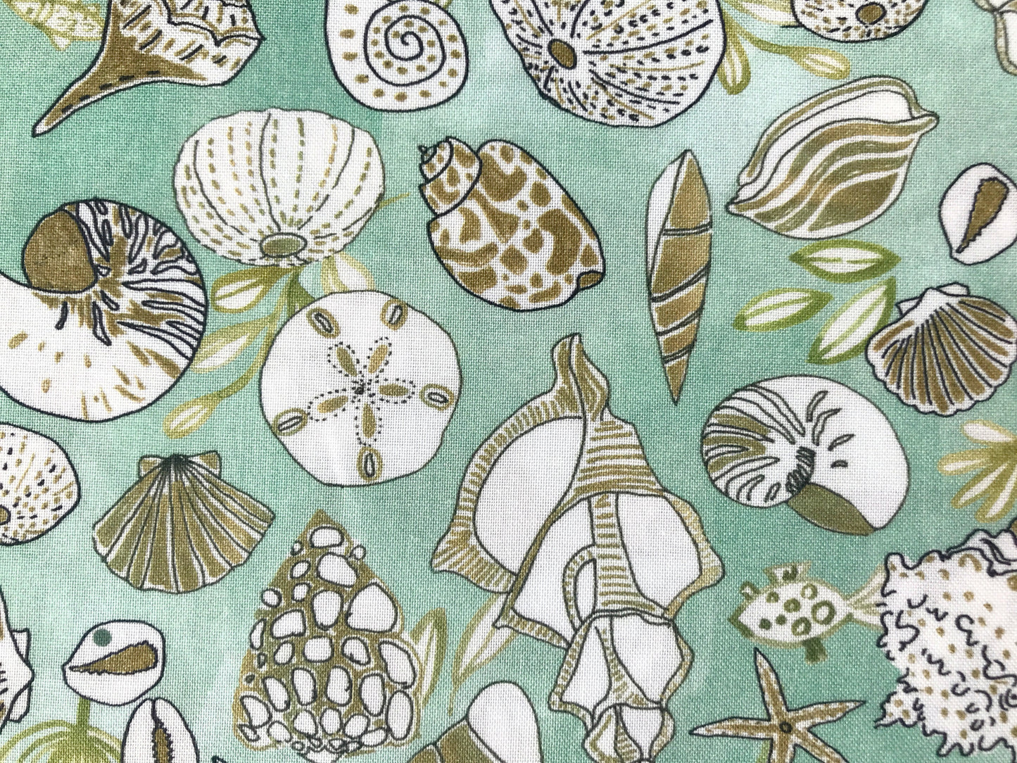 dear stella high seas shells multi Fabric Fetish