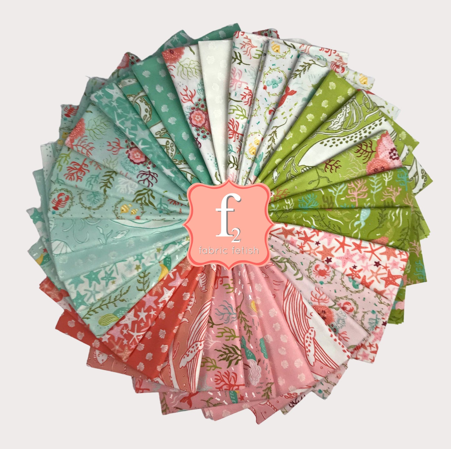 moda fabric the sea and me stacy iest hsu fat quarter fabric bundle 30pcs Fabric Fetish