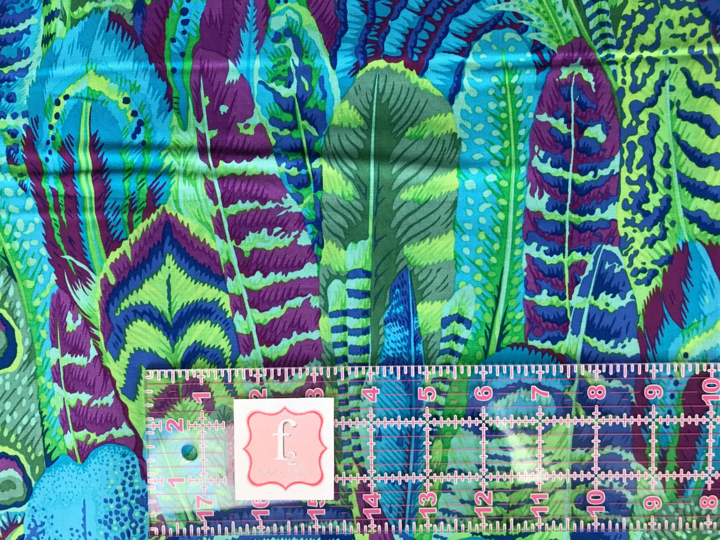 freespirit kaffe fassett classics feathers green Fabric Fetish