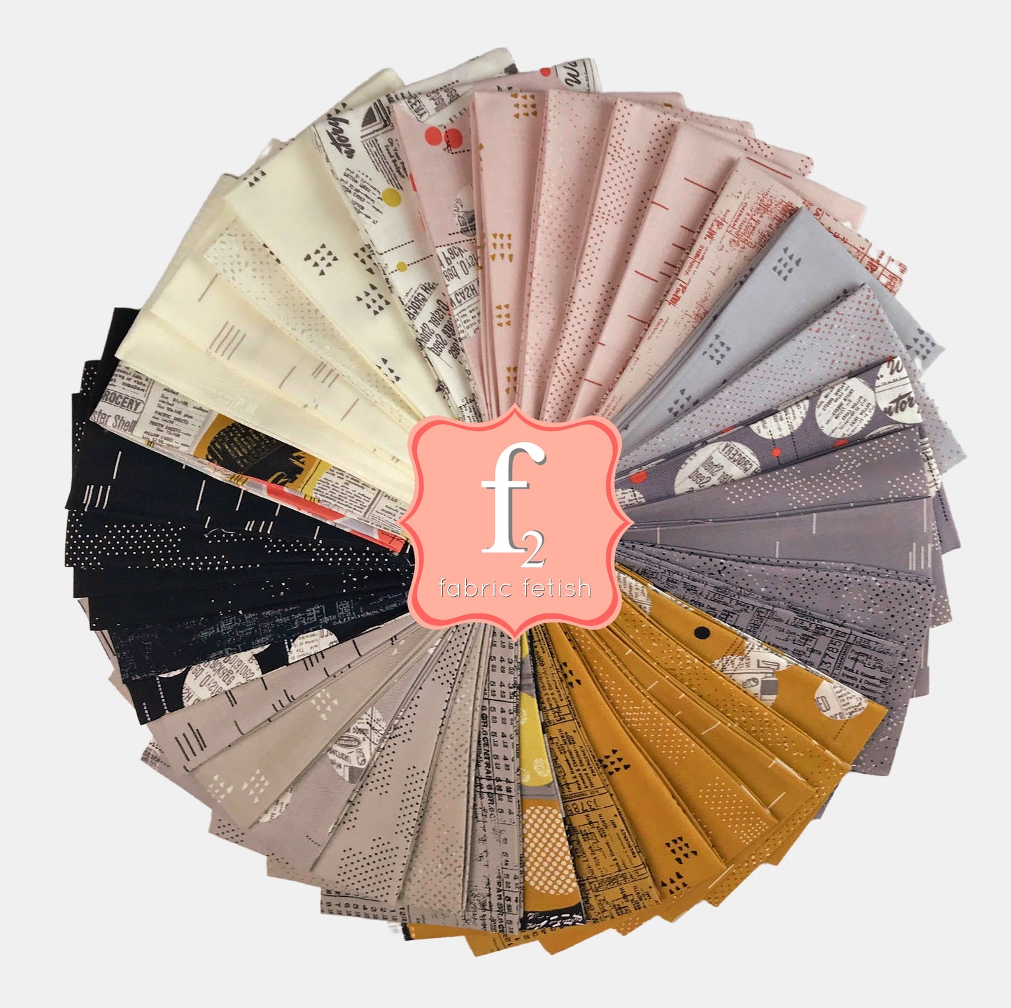 moda fabrics brigitte heitland zen chic fat eighth fabric bundle 38pcs quilters cotton Fabric Fetish