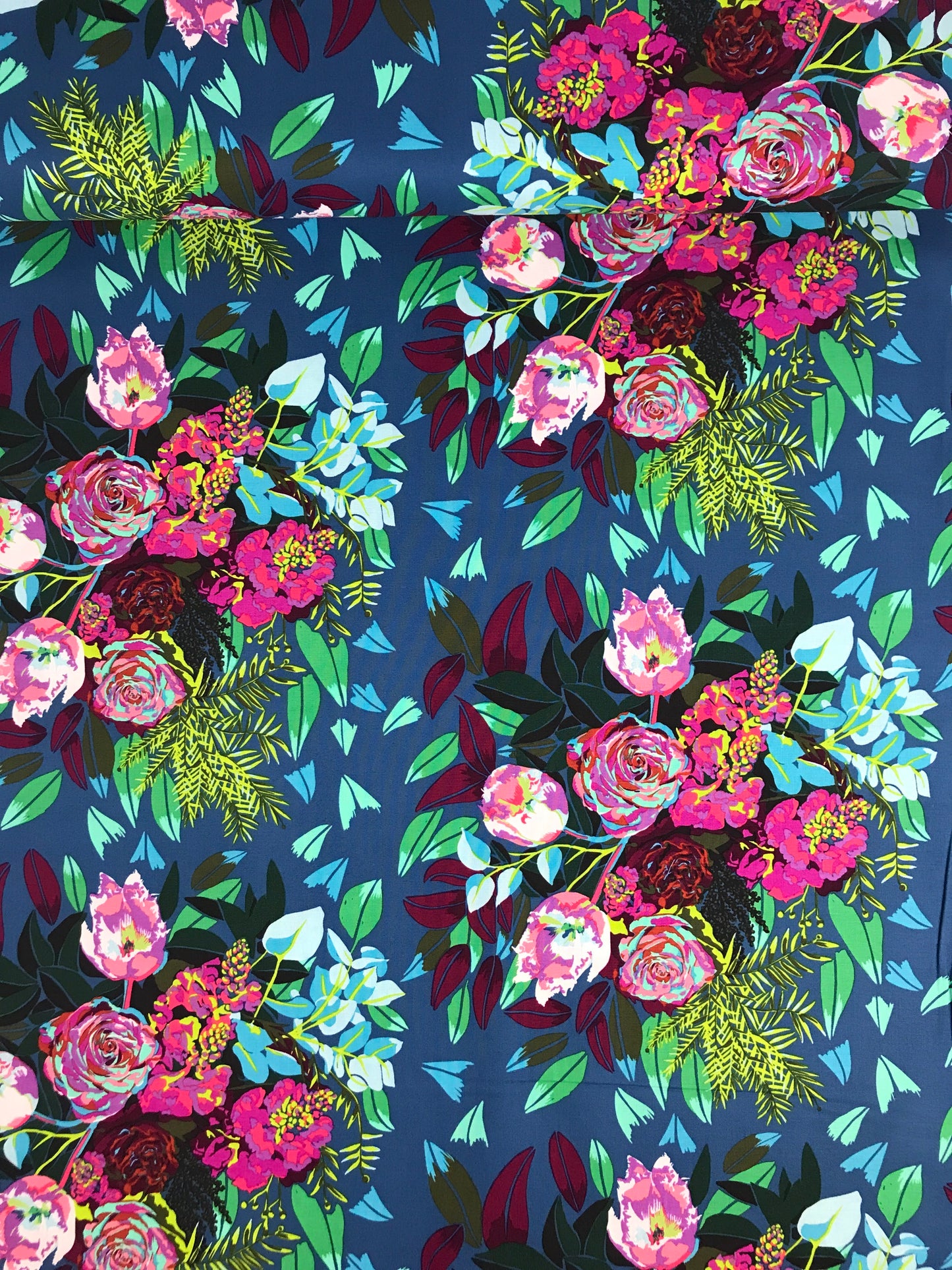 freespirit fabric anna maria horner made my day new flame deeply quilters cotton Fabric Fetish