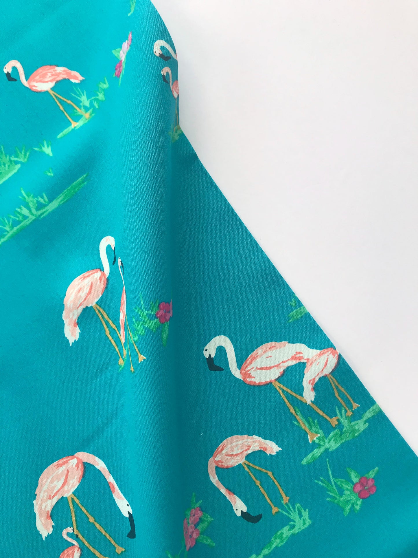 art gallery west palm katie skoog flamingo field marina quilters cotton Fabric Fetish
