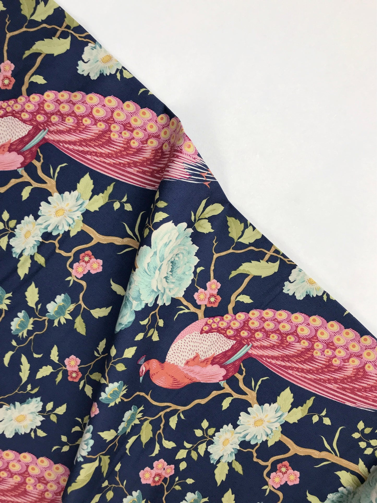 tilda fabrics bird pond anemone maroon 1 Fabric Fetish