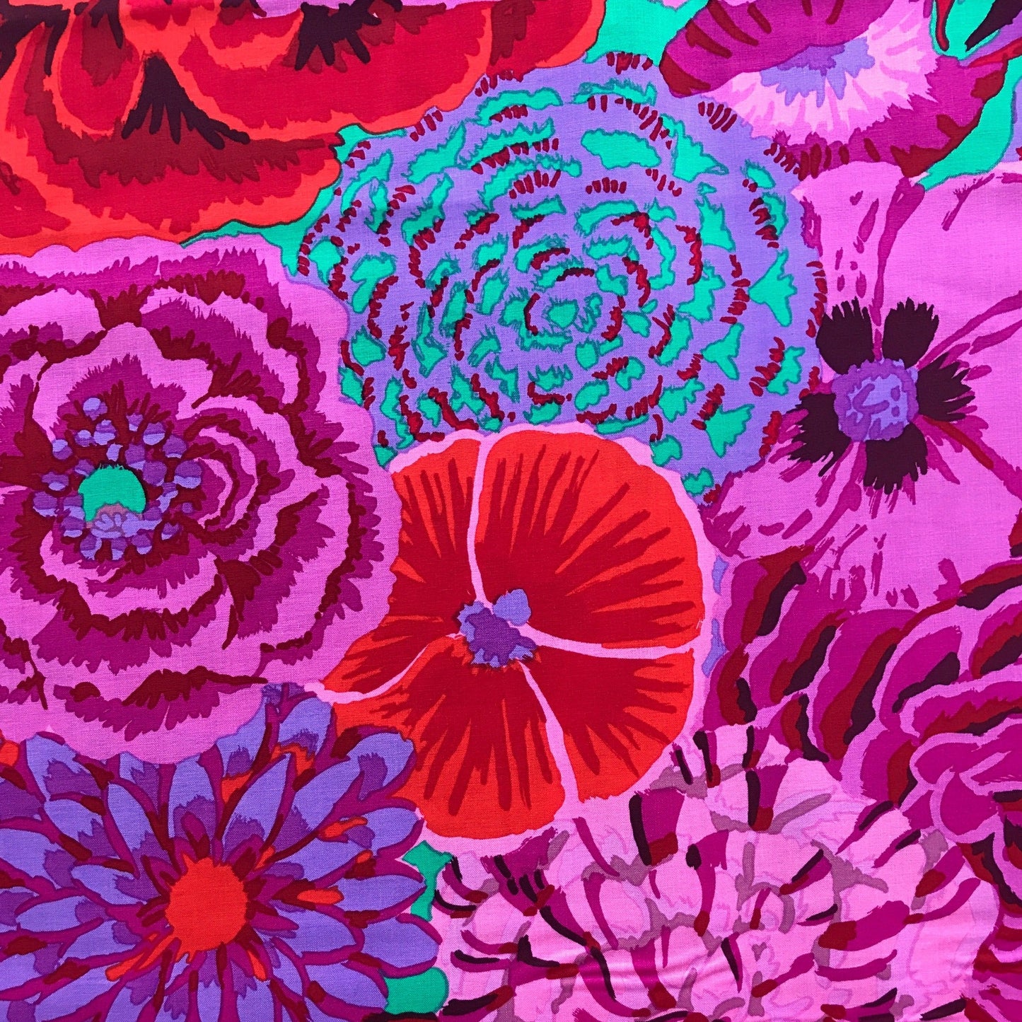 freespirit fabrics kaffe fassett pwgp69 magenta Fabric Fetish