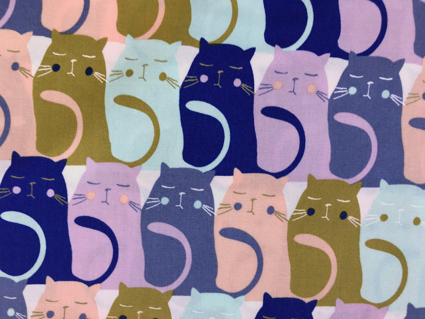 art gallery fabrics jessica swift oh meow catitude slumber Fabric Fetish