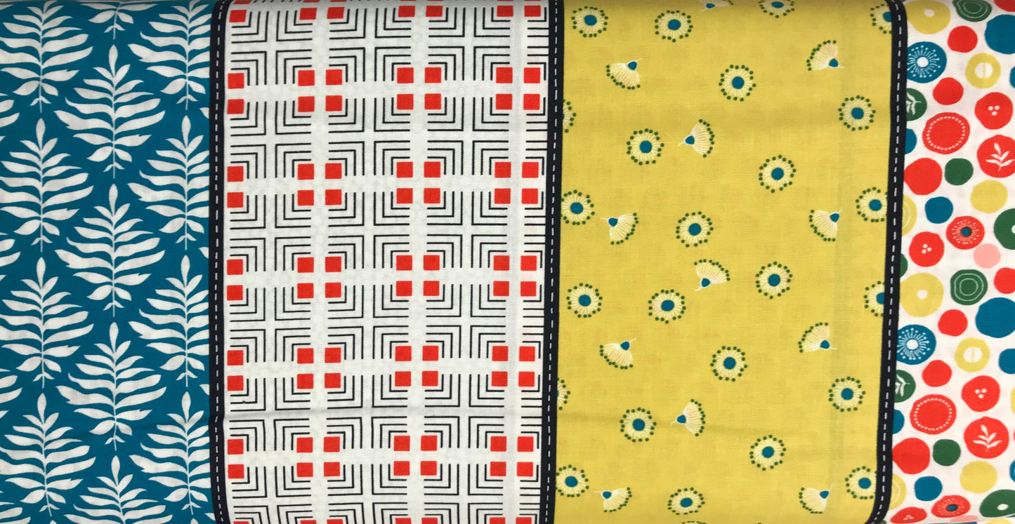 moda fabric jen kingwell the lookout lollies mango multi Fabric Fetish