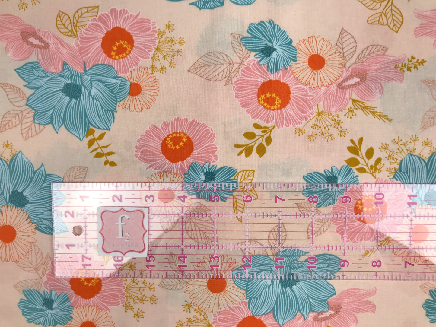 ruby star society for moda fabric melody miller elixir salon peach cream Fabric Fetish