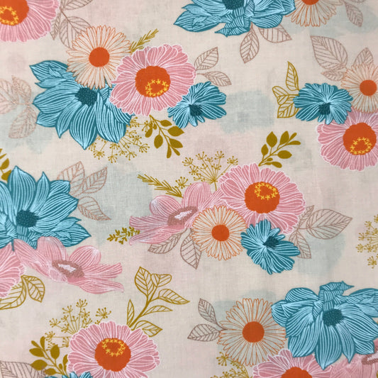 ruby star society for moda fabric melody miller elixir salon peach cream Fabric Fetish
