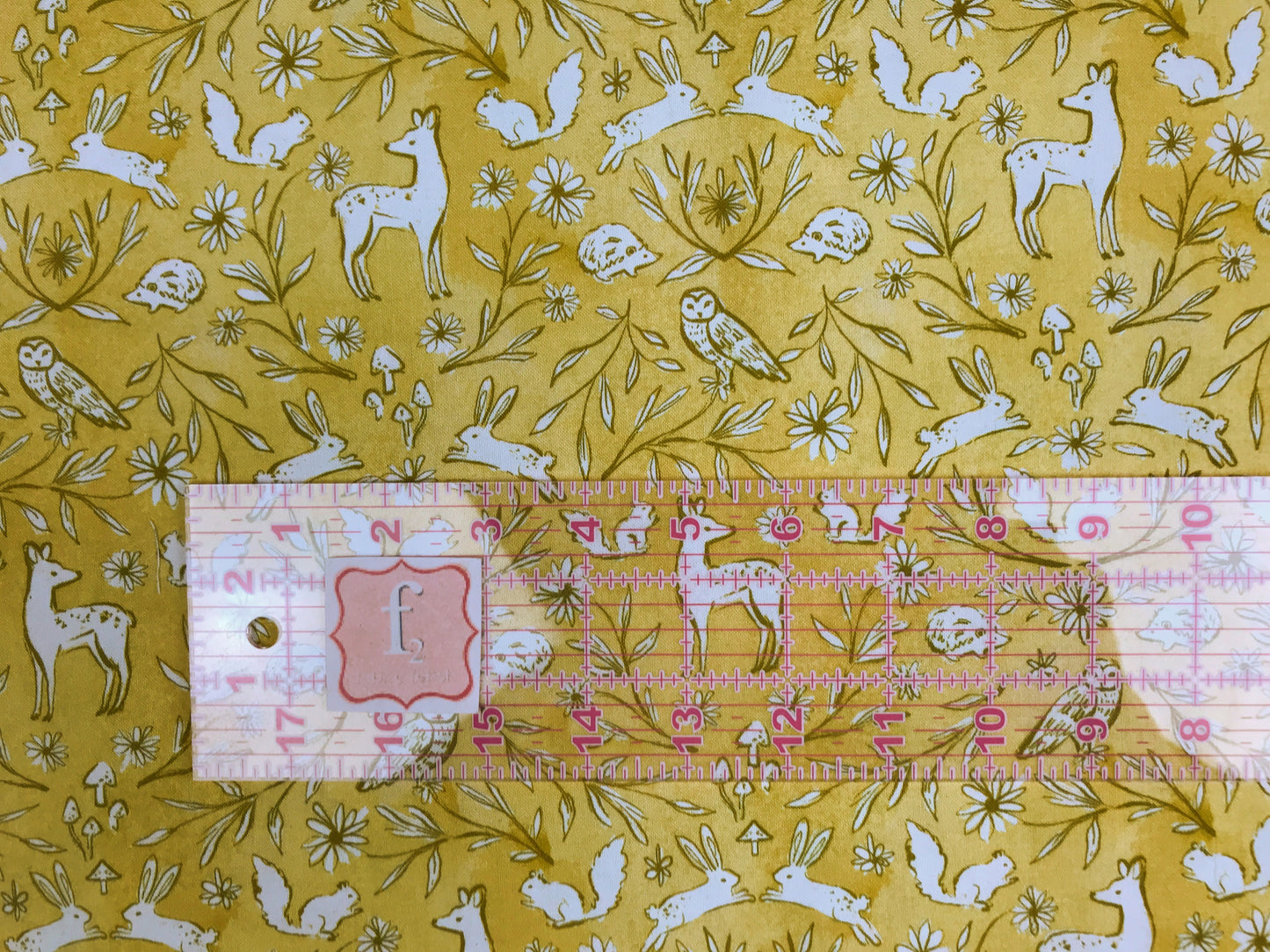 dear stella wood you be mine clara jean woodland toile sahara Fabric Fetish