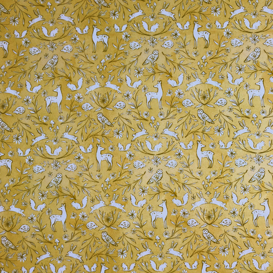 dear stella wood you be mine clara jean woodland toile sahara Fabric Fetish