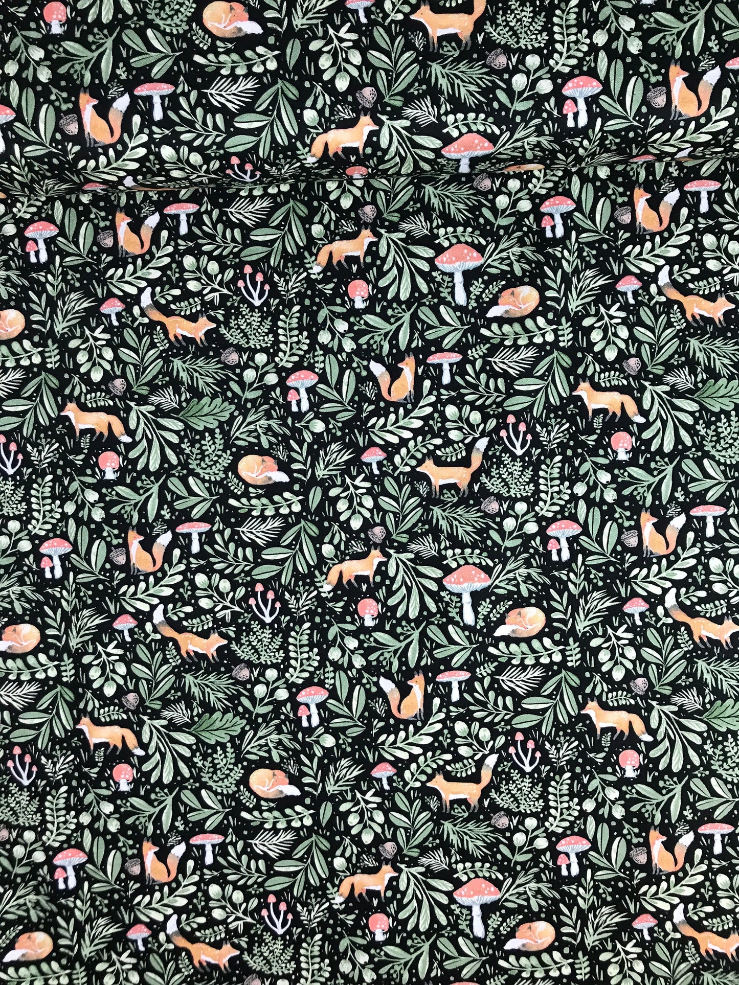 dear stella wood you be mine clara jean foxes and mushrooms caviar Fabric Fetish