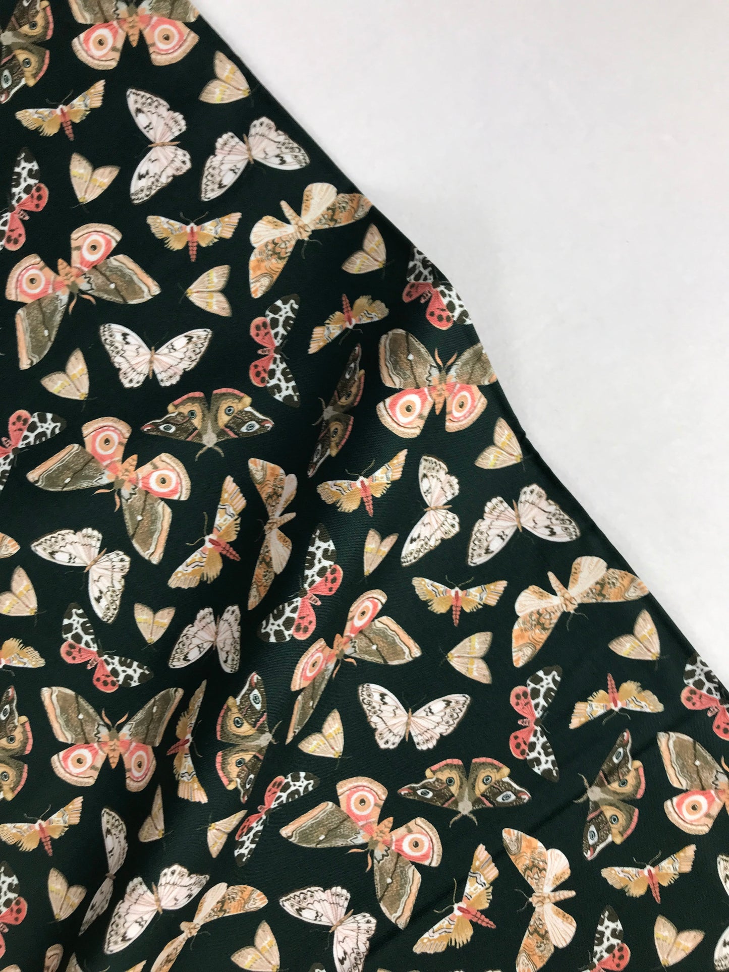 dear stella the fae rae ritchie moths mallard Fabric Fetish