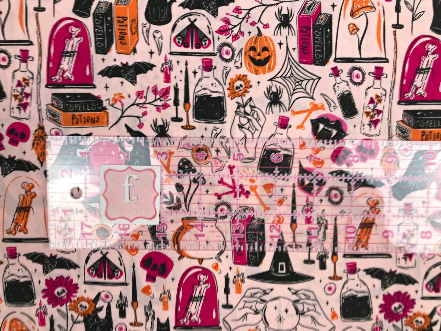 art gallery sweet n spookier agf studio witching hour quilters cotton Fabric Fetish