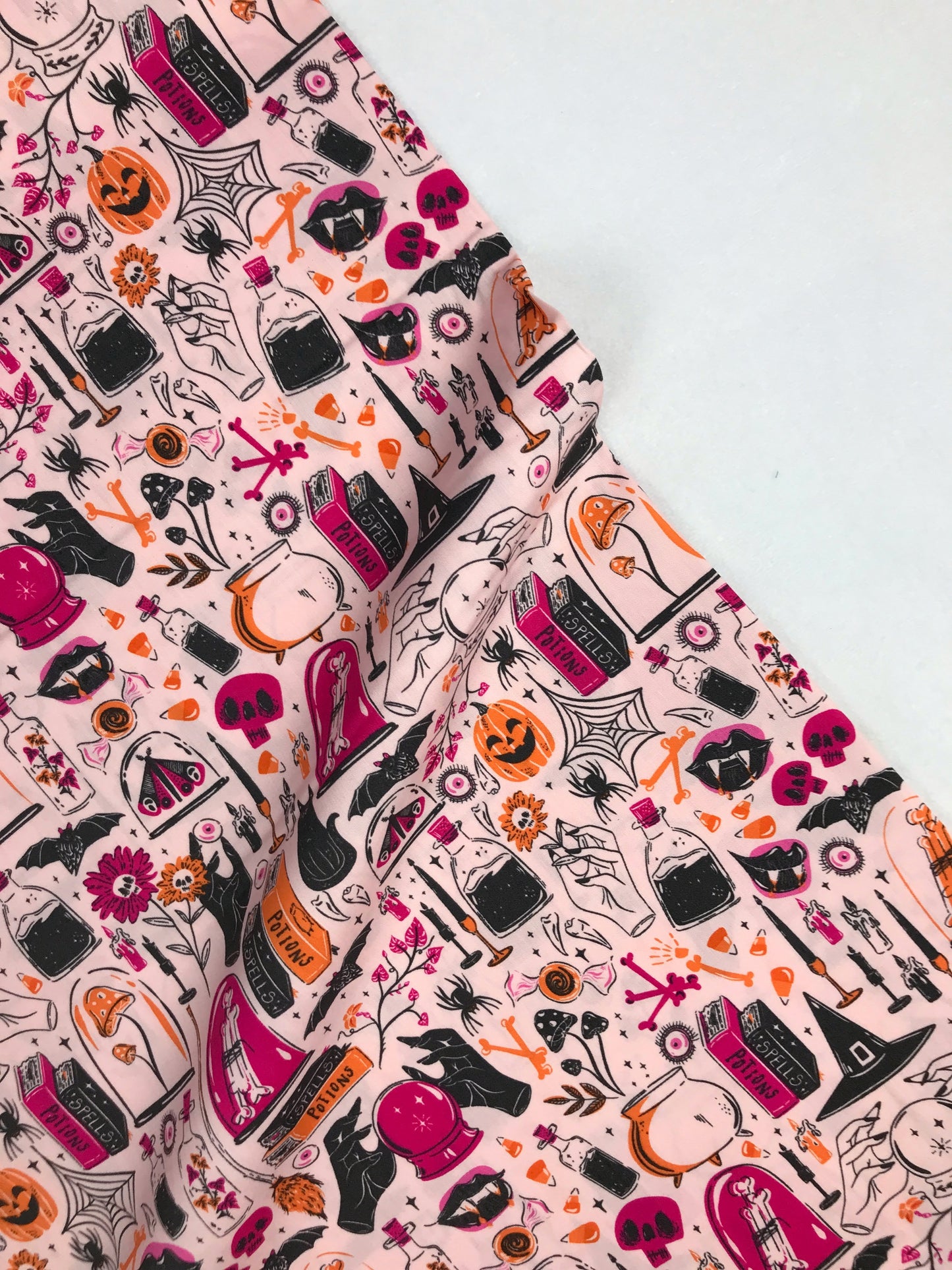 art gallery sweet n spookier agf studio witching hour quilters cotton Fabric Fetish