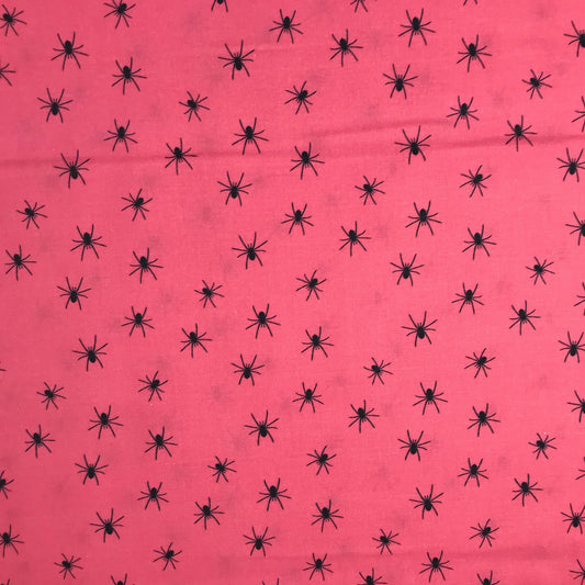paintbrush studio fabric teresa chan drop dead gorgeous spiders pink quilters cotton Fabric Fetish