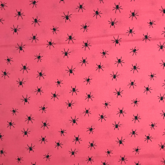 paintbrush studio fabric teresa chan drop dead gorgeous spiders pink quilters cotton Fabric Fetish