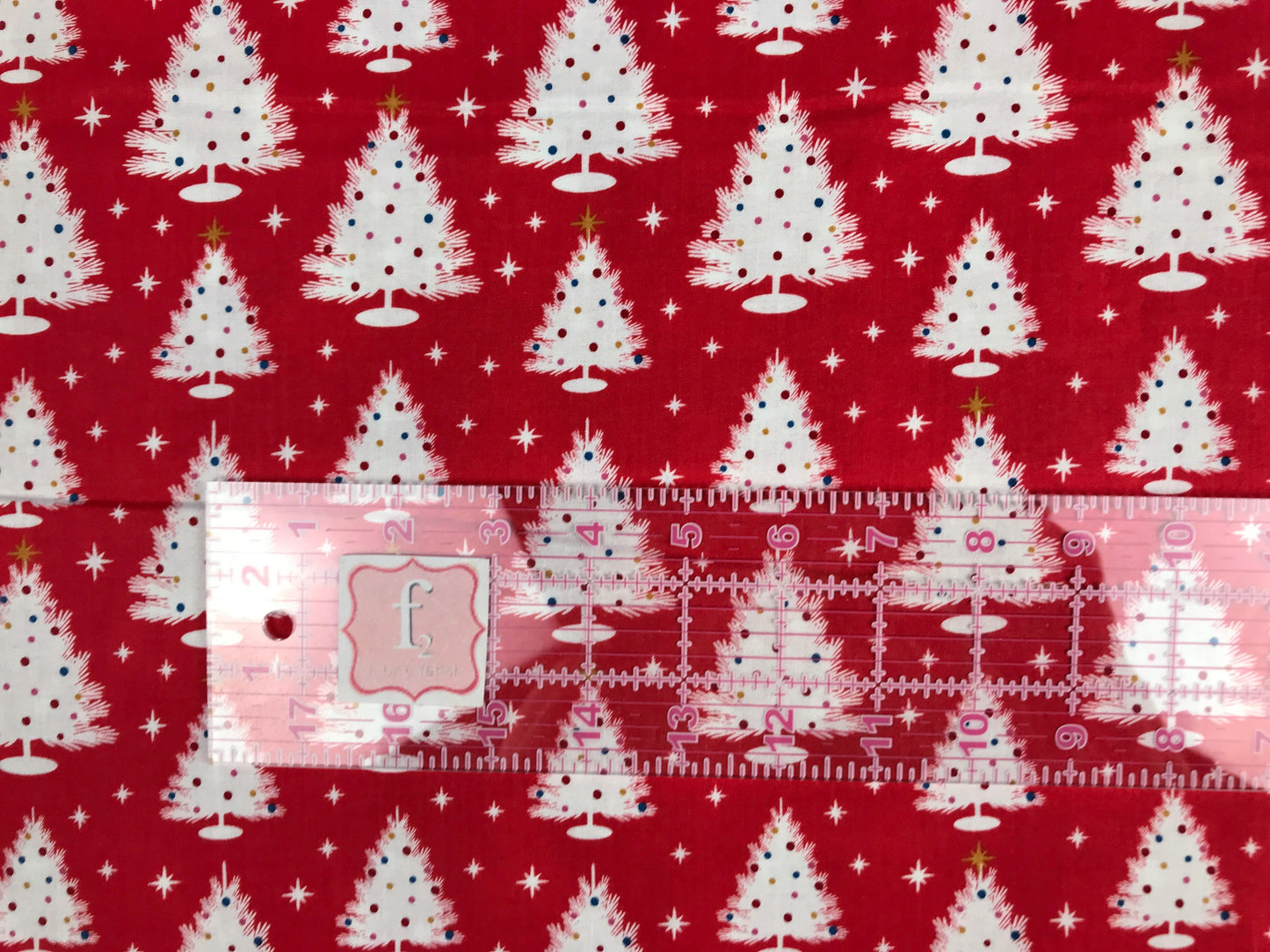 figo fabrics dana willard peppermint trees red Fabric Fetish
