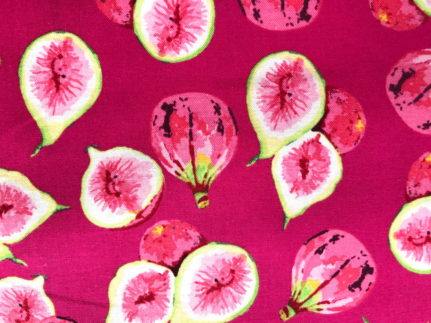 riley blake fruitful pleasures lila tueller figs fuchsia quilters cotton Fabric Fetish