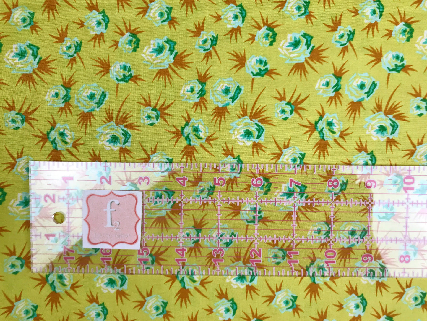 True Kisses - Spark Gold - Heather Bailey - Figo Fabrics - 100% Quilters Cotton Fabric Fetish
