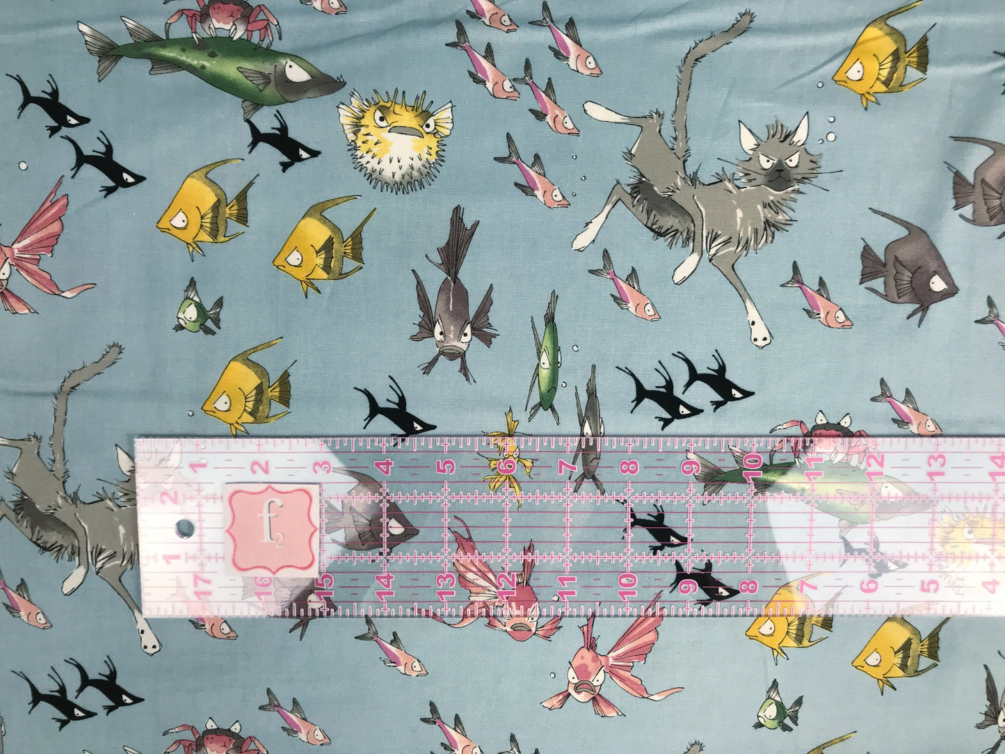 alexander henry fabrics the ghastlies ghastlie dive lake Fabric Fetish