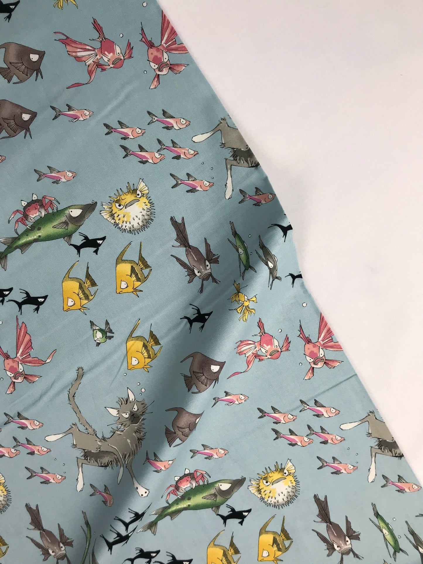 alexander henry fabrics the ghastlies ghastlie dive lake Fabric Fetish