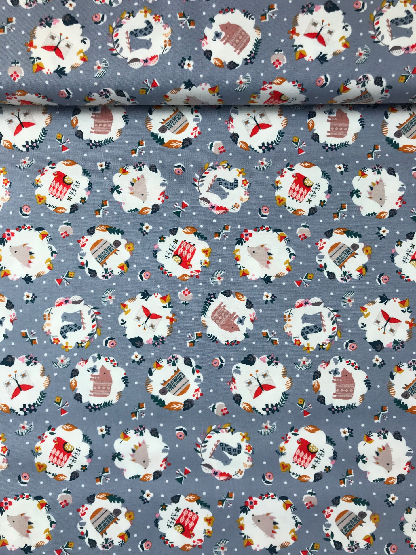 dashwood studio hibernate stephanie thannhauser cozy dens quilters cotton hibe1712 Fabric Fetish