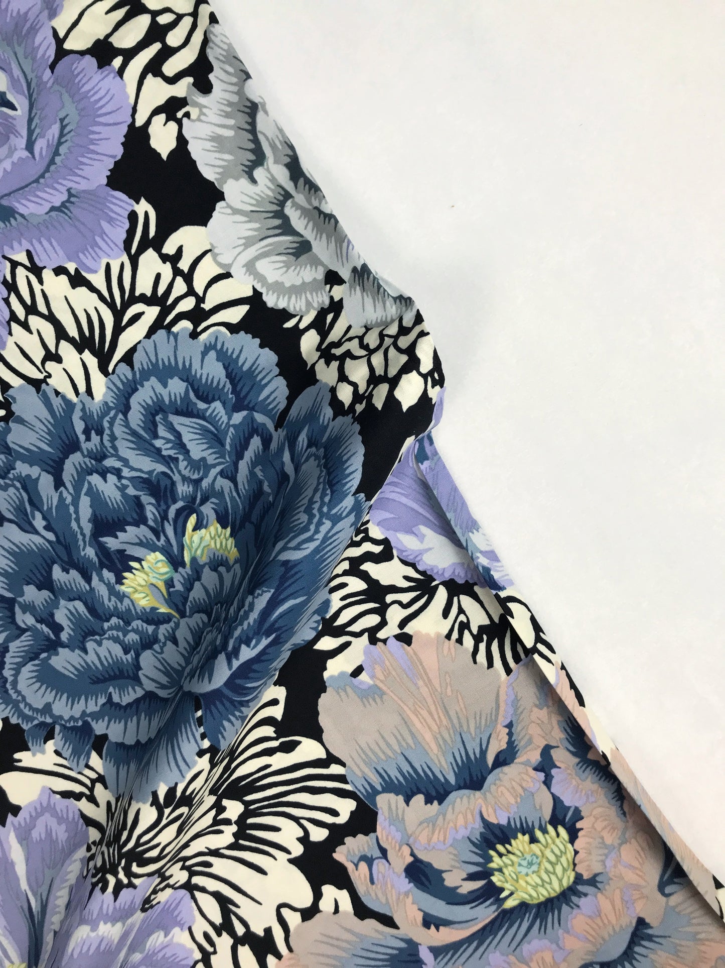 Kaffe Fassett Collective - Philip Jacobs - Brocade Peony Grey - FreeSpirit Fabric -100% Quilters Cotton