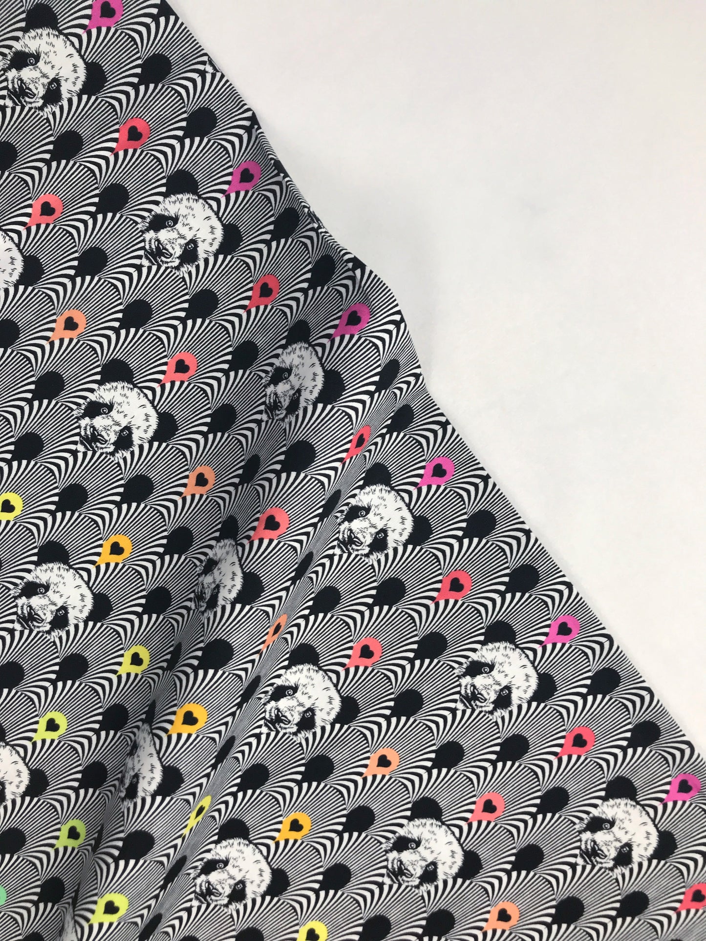 tula pink freespirit fabrics linework pandamonium ink quilters cotton Fabric Fetish