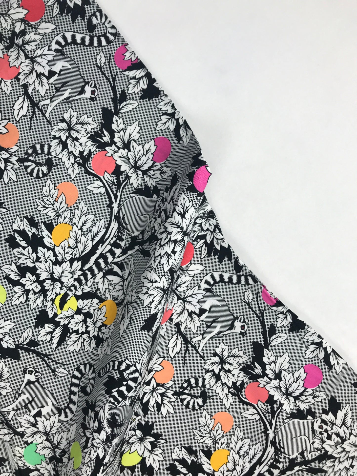tula pink freespirit fabrics linework lemur me alone ink quilters cotton Fabric Fetish