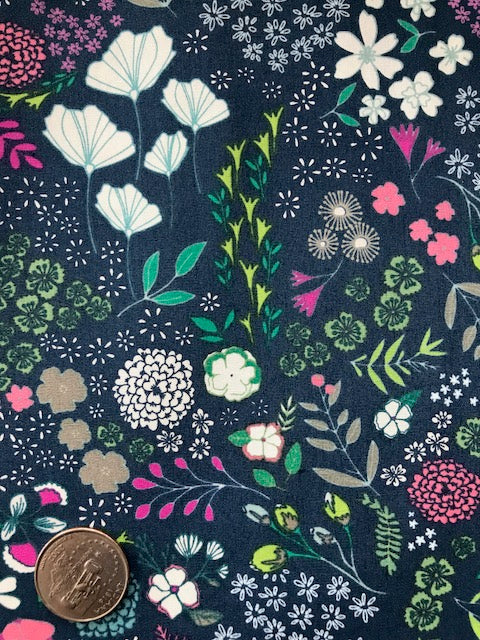 art gallery flower child maureen cracknell blooming luscious quilters cotton Fabric Fetish