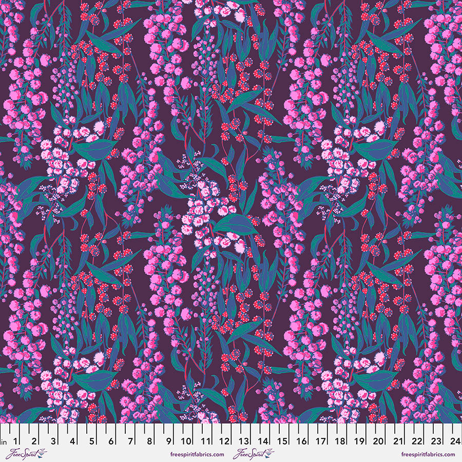 freespirit fabric anna maria horner welcome home adelaide aubergine Fabric Fetish