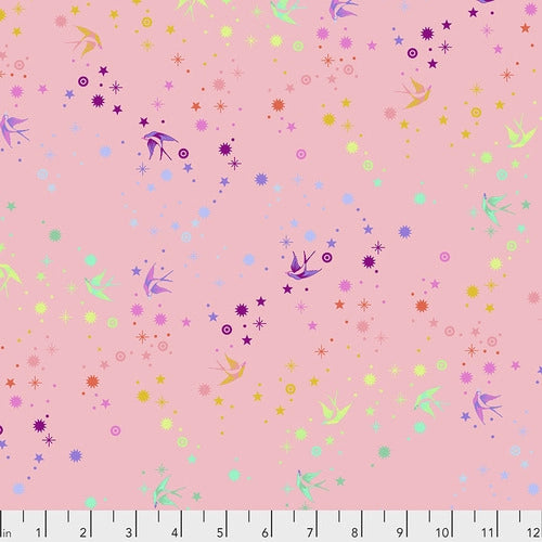 tula pink freespirit fabrics true colors fairy dust blush quilters cotton Fabric Fetish