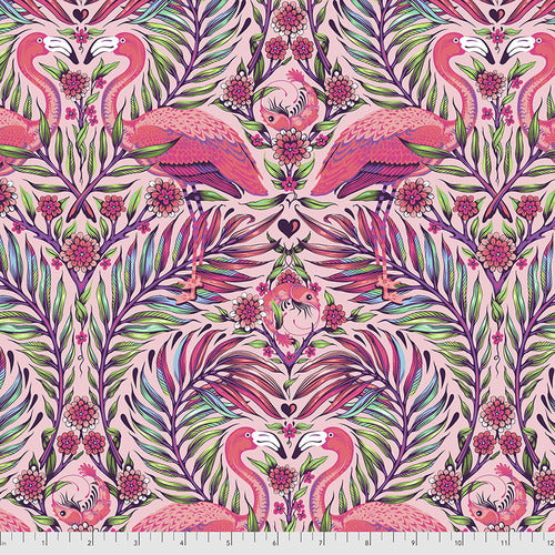 tula pink freespirit fabrics daydreamer pretty in pink dragonfruit quilters cotton Fabric Fetish
