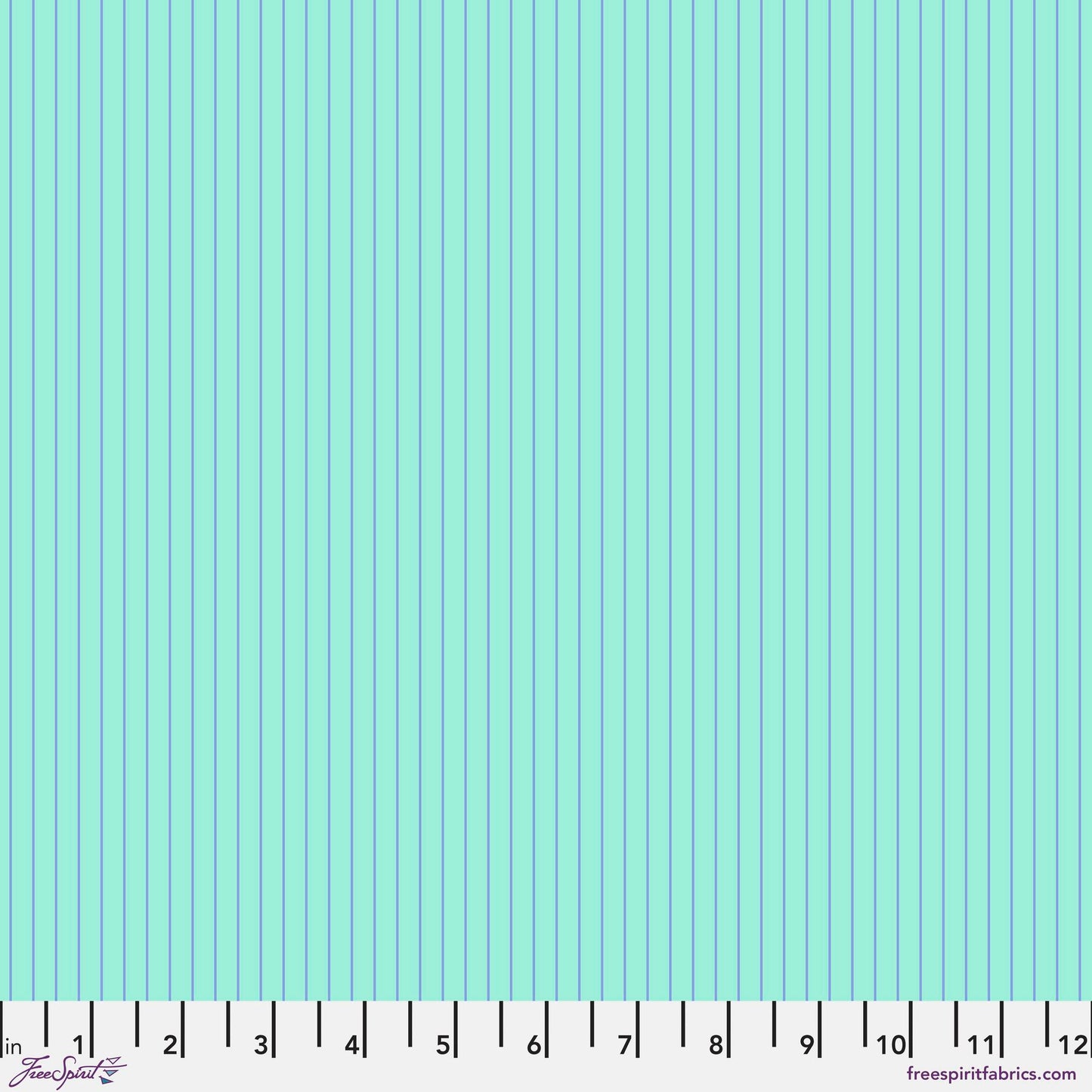 Tula Pink - Freespirit Fabrics - True Colors - Tiny Stripes Misty - Quilters Cotton Fabric Fetish