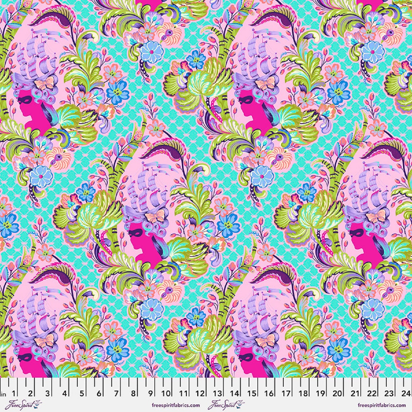 freespirit fabrics tula pink parisville deja vu yard bundle 8pcs Fabric Fetish