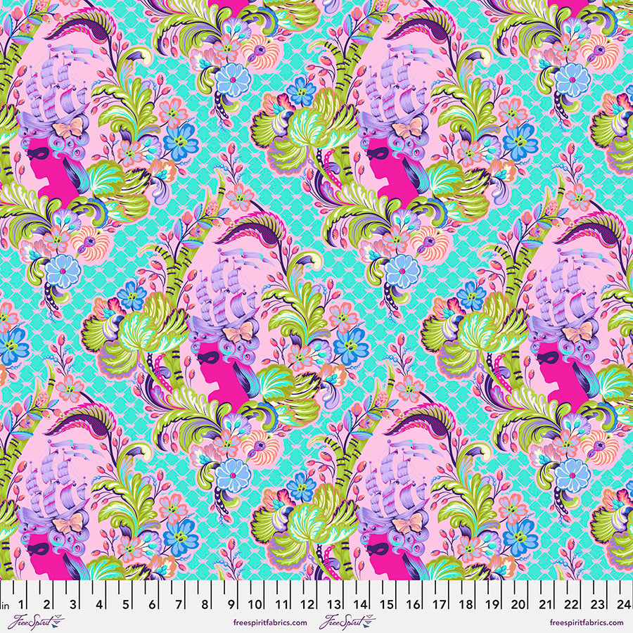 freespirit fabrics tula pink parisville deja vu half yard bundle 8pcs Fabric Fetish